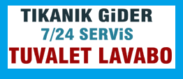 Tıkalı  Lavabo Tıkanıklığı Açma